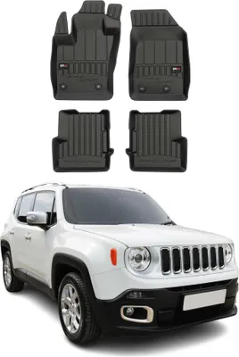 Produktbild von OMAC Gummi Fußmatten für Jeep Renegade 2014-2024 Premium TPE Automatten 4tlg