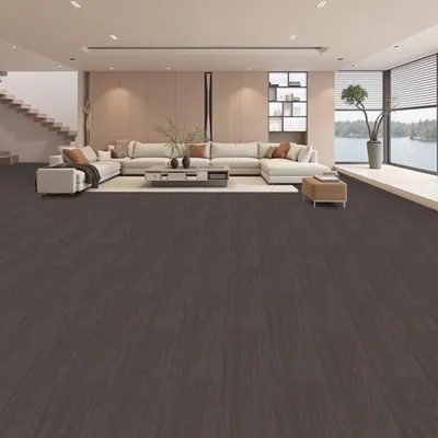 Produktbild von 36 Stück Vinyl PVC Selbstklebend Dielen Plank Vinylboden Bodenbelag Boden Fliesen Fußboden Dunkelbraun 5m²