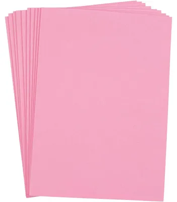 Produktbild von Moosgummi , A4, Blatt 210x297 mm, Dicke 2 mm, Rosa, 10 Bl./ 1 Pck