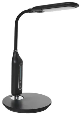 Obrázek produktu pro BELIANI Stolní LED lampa černá stolní osvětlení lampa na čtení k počítači Nastavitelné rameno Stmívač Změna barevné teploty světla