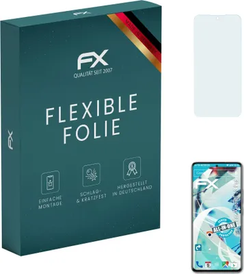 Produktbild von atFoliX FX-ActiFleX 3x Schutzfolie kompatibel mit Xiaomi 13 Pro Folie