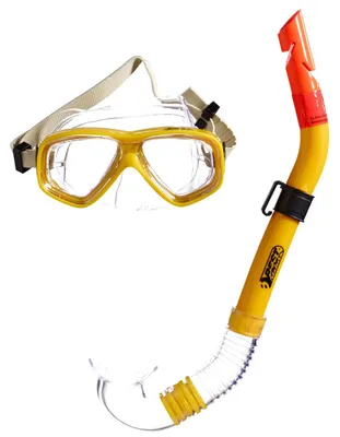 Produktbild von Best Sporting Tauchset Anaconda für Kinder I Taucherbrille Anti-Fog und Trocken Schnorchel I Anti-Leck Tauchmaske Dry Schnorchel I Schnorchelset Kinder I Taucherbrille Taucherbrille mit Schnorchel