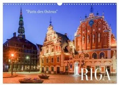 Produktbild von Riga - Paris des Ostens (Wandkalender 2026 DIN A3 quer), CALVENDO Monatskalender