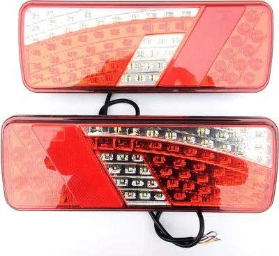 Produktbild von 2x LED Rückleuchte für Schlepper Traktor Bagger Kipper LKW SET