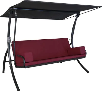 Produktbild von Angerer Hollywoodschaukel Elegance Tolar rot