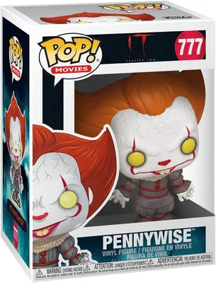 Produktbild von Stephen King ES Remake Funko POP! Movies PVC-Sammelfigur - Pennywise open Arms (777)