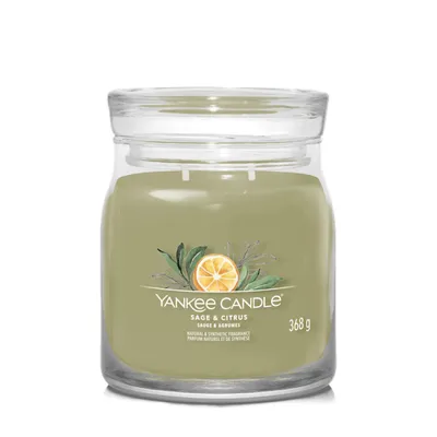 Image de Yankee Candle - Sage & Citrus Signature Candle (sage and citrus) 368.0g
