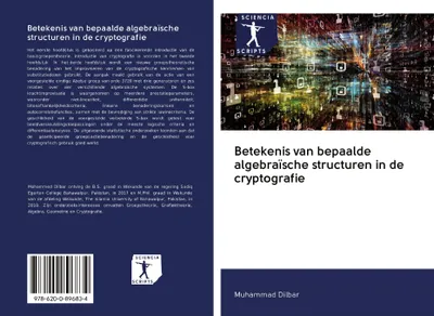 Produktbild von Betekenis van bepaalde algebraïsche structuren in de cryptografie