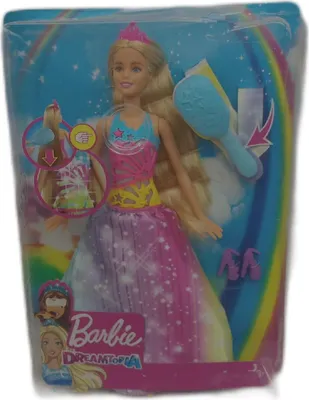 Immagine prodotto di Barbie Dreamtopia Regno dell'Arcobaleno Magia Capelli Gioca Principessa (bionda)