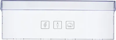 Produktbild von Beko Gefrierschubladenblende 4640590200 für Kühlschrank Gefrierschrank | Frontblende Gefrierschublade, Abdeckung Gefrierschublade