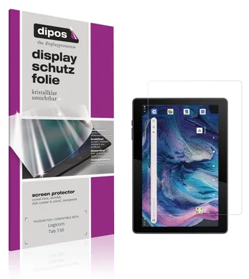 Image de 2x Film de protection d'écran pour Logicom Tab 130 protecteur clair dipos