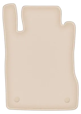 Produktbild von Fahrermatte Velours für Mercedes W211 4Matic 2003-2009 (Limousine/Kombi) – 1-tlg, Beige, passgenau – Wielganizator FORTUNA
