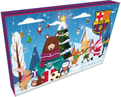 Image de Fc Barcelona Calendrier de l'Avent Transparent Transparent One Size