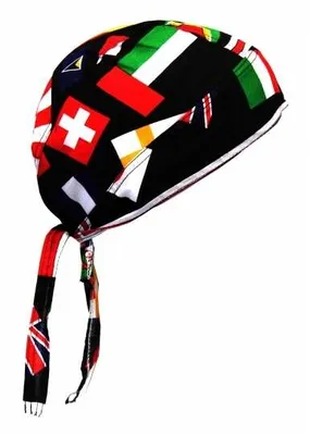 Produktbild von Bandana Kopftuch bunter Staatenmix, Bandana Headscarf Colorful Mix of States, Bandana pañuelo colorido mezcla de estados, Bandana Foulard coloré mélange d'états