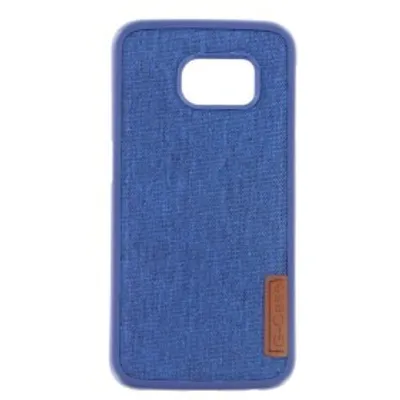Produktbild von Silikonhülle für Samsung S6 Edge Blau Handyhülle Tasche Schutz