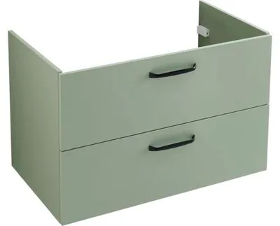 Produktbild von Waschtischunterschrank Pelipal Quickset 500 BxHxT 80 x 51,3 cm x 45 cm Frontfarbe salbei