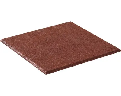 Produktbild von Fallschutzmatte terrasoft 50 x 50 x 2,5 cm rot-braun