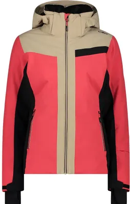 Produktbild von CMP WOMAN JACKET ZIP HOOD rot 38