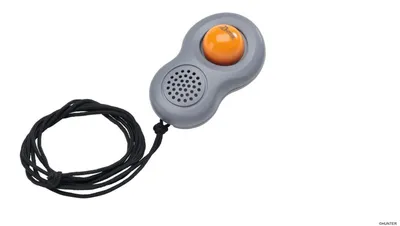 Produktbild von HUNTER Clicker mit Umhängeband und Fingerschlaufe