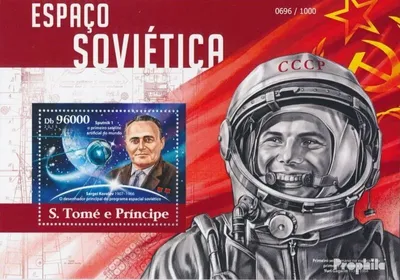 Produktbild von Briefmarken Sao Tome e Principe 2015 Mi Block 1127 (kompl. Ausgabe) postfrisch Sowjetische Raumfahrt