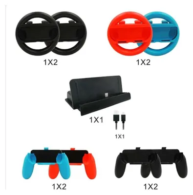 Zdjęcie produktu dla Zestaw akcesoriów Nintendo Switch 10 w 1 - Etui Nintendo Consule - Pokrowiec