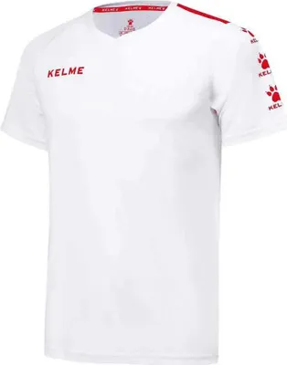 Productafbeelding van Kelme Lince T-shirt met korte mouwen, wit, heren/dames, maat S