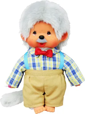 A plush toy of a grandfather character.