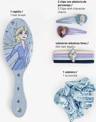 Obrázek produktu pro Sada doplňků Disney Frozen pro děti - čelenka, sponky do vlasů a další doplňky
