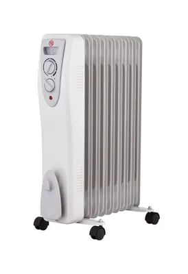 Produktbild von JUNG Ölradiator DENVER22 elektrische Heizung, 2000W, Ölradiator Energiesparend, 2000 W, Elektro Heizgerät für Wohnzimmer