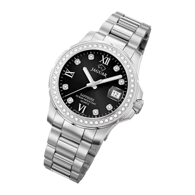 Produktbild von Jaguar Armbanduhr Damen J892/4 Analog Edelstahl Uhr silber Cosmopolitan UJ892/4