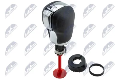 Produktbild von NTY Schaltknauf Schalthebelknauf Chrom/Schwarz für VW Golf VII Schrägheck (5G1, BQ1, BE1, BE2) GOLF VI (5K1) Golf VII Variant (BA5, BV5) Passat CC