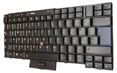 Productafbeelding van DUITSE - Toetsenbord met TrackPoint, compatibel met LENOVO ThinkPad T520i (4239)