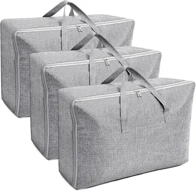 Produktbild von Aufbewahrungstaschen 3 Stücke, 105 l 84 l 70 l, faltbar, für Kleidung