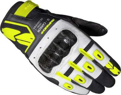Produktbild von Spidi G-Carbon Motorradhandschuhe, schwarz/neon, XL