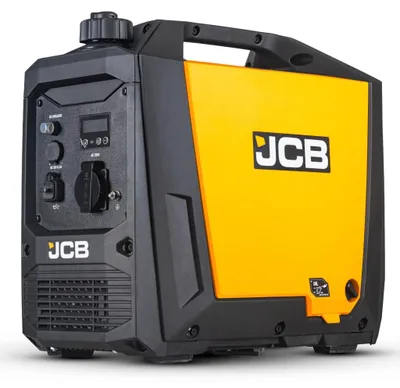 Produktbild von JCB Stromerzeuger 2000W Benzin Inverter 230V 4-Takt Generator 5,5 L Tank IG2000