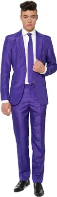 Immagine prodotto di Tuta tinta unita viola - costume per carnevale taglia: L