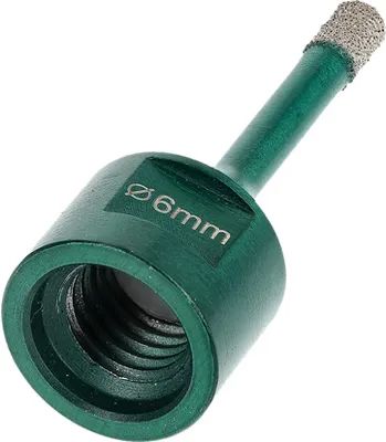 Produktbild von Gröne Diamantbohrkrone 6 mm / M14, Diamant Lochsäge, Diamantkrone, Bohrkrone, Kernbohrkrone, Lochbohrer