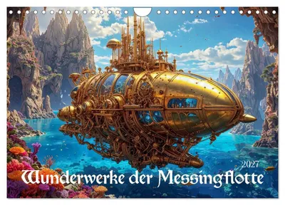 Produktbild von Wunderwerke der Messingflotte (Wandkalender 2027 DIN A4 quer), CALVENDO Monatskalender