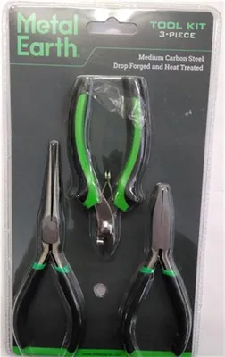 Produktbild von Fascinations Metal Earth MMT001 - 502696, Tool Kit Zangen-Set, Konstruktionsspielzeug, ab 14 Jahren