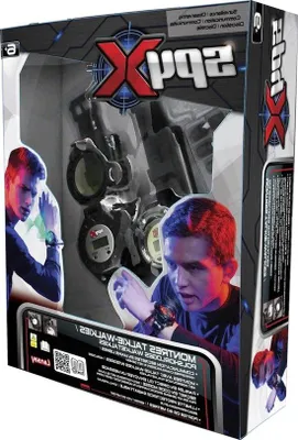Immagine prodotto di Set di orologi walkie-talkie per bambini, accessori da spionaggio, dai 6 anni in su, set da 2 pezzi