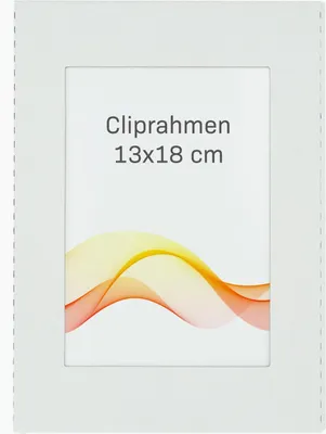 Produktbild von RAWWEST.BIS Rahmenloser Bilderrahmen 13x18 cm Cliprahmen mit Kunstglas Plexi