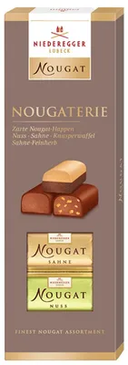 Produktbild von Niederegger Nougaterie Pralinen mit Vollmilch Schokolade 100g