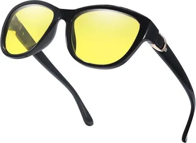Produktbild von Famanu Nachtrfahrbrille für Damen - Gepolarisiert und Blendfrei