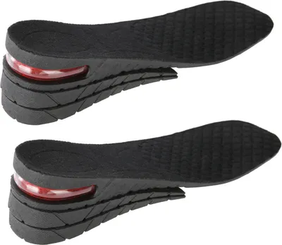 Immagine prodotto di Solette a quattro strati, regolabili in altezza, unisex, in PU, altezza tacco superiore, 03
