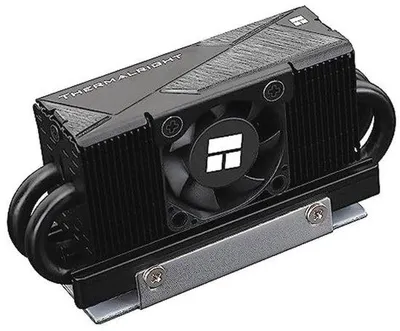 Produktbild von Famanu M.2 2280 SSD Kühler mit Heatpipes und thermischem Silikonpad - doppelseitig