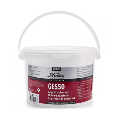 Zdjęcie produktu dla Pebeo Studio Acrylic Gesso, 4 litry