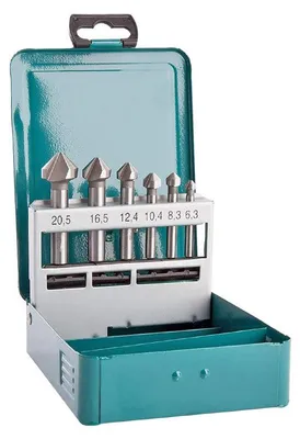 Image de Coffret de fraises MAKITA D-42204 HSS 6 pièces