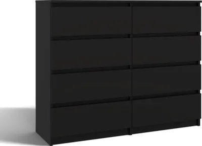 Produktbild von Topeshop M8 140 CZERŃ Kommode