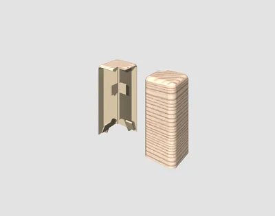 Produktbild von EGGER Außenecke 6CM CUB Esche beige