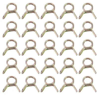 Productafbeelding van Set van 25 Slangklemmen voor Slangen met 5-6 mm Buitendiameter
